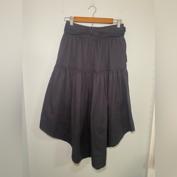 Ulla Johnson Griffin Gathered-Detail Tie Waist Skirt Size 6 - Picture 5 of 12